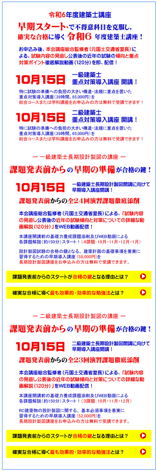 ファイナルセール 一級建築士 2次試験 設計製図 講座資料 参考書 www