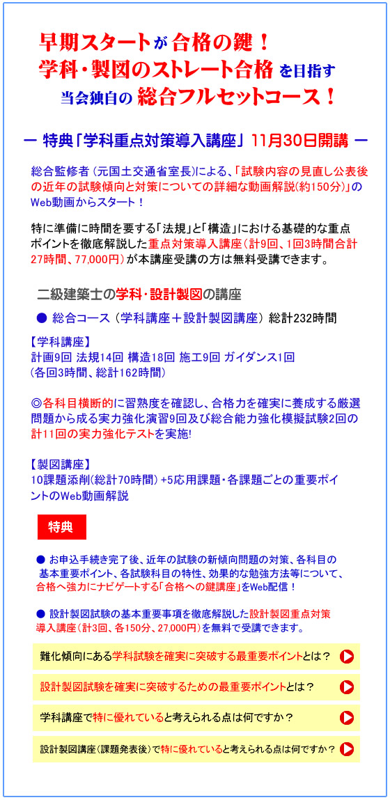 「令和5年度学科必勝合格本格講座」からスタート！